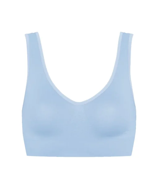 Missya Undertøj|Bh'er<047 POWDER BLUE - Lucia Bra Top Widestraps Solid