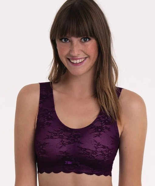 Anita Bh'er<121 PURPLE - Essential Lace Bralette