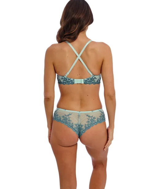 Wacoal Bh'er<996 QUIET SHADE / WIND CHIME - Embrace Lace Full cup bra