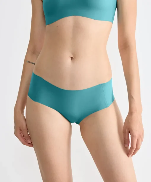 Sloggi Undertøj|Trusser<1597 QUIET TURQUOISE - Zero Feel Hipster