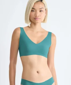 Sloggi Undertøj|Bh'er<1597 QUIET TURQUOISE - Zero Feel P