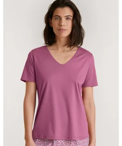 Calida Top/ Loungeshirt/ Pyjamas<276 RED VIOLET - Favourites Harmony Shirt short-sleeve
