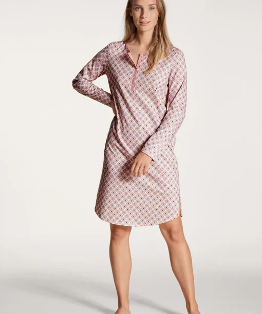 Calida Natkjoler/ Underkjoler/ Chemiser<251 ROSE BUD - Lovely Nights Nightdress