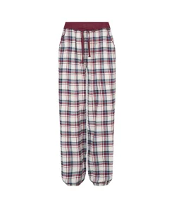Lady Avenue Pyjamas/ Loungewear<194 RUBY RED - Cotton Cotton Flannel Pyjamas