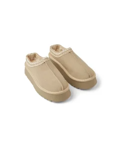 Missya Tilbehør<016 SAND - Fluffy Chunky Slippers