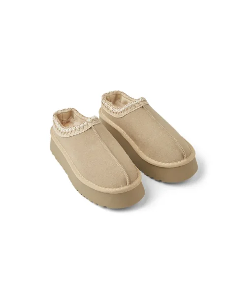Missya Tilbehør<016 SAND - Fluffy Chunky Slippers