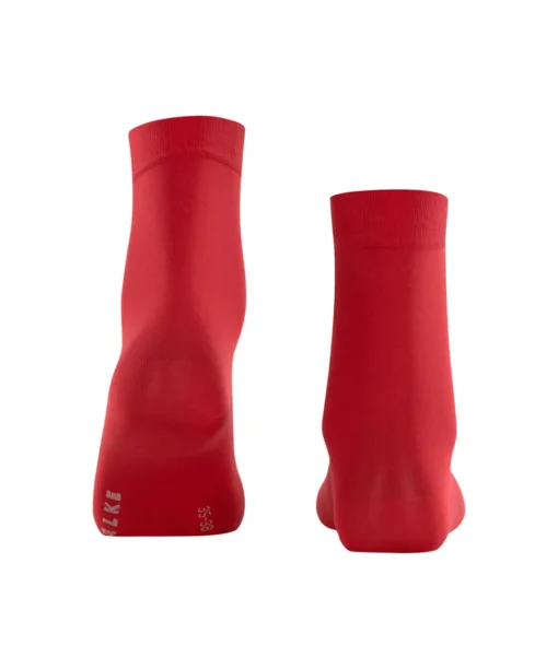 Falke Ankelstrømper/ Sokker<8228 SCARLET - Cotton Touch SO Socks