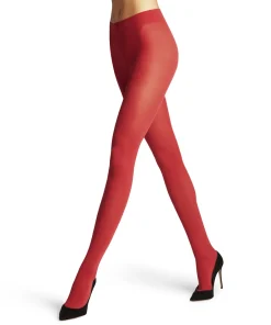 Falke Strømpebukser/ Leggings<8228 SCARLET - Pure Matt 50 TI Tights
