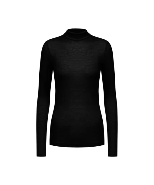 Mey Undertøj<3 SCHWARZ - Wool Love T-shirt Long Sleeve