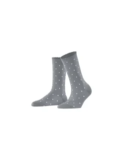 Falke Ankelstrømper/ Sokker<3290 SILVER - Spike Dot SO Socks