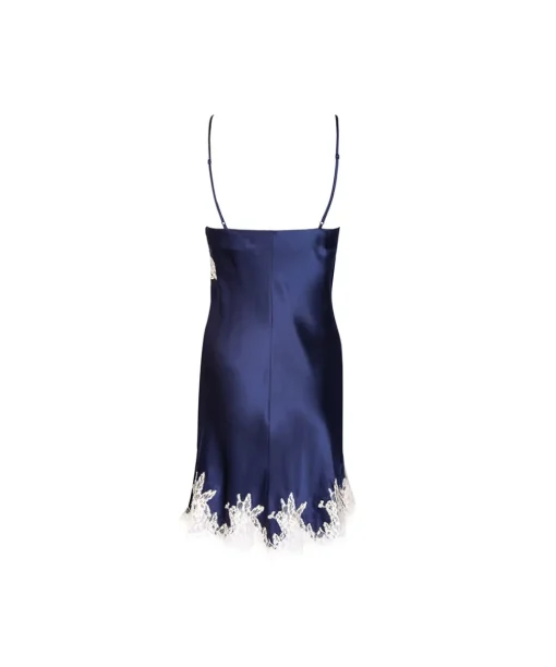 Lise Charmel Underkjoler/ Negligé<5197 SM/SPLENDEUR MARINE - Splendeur Night Dress