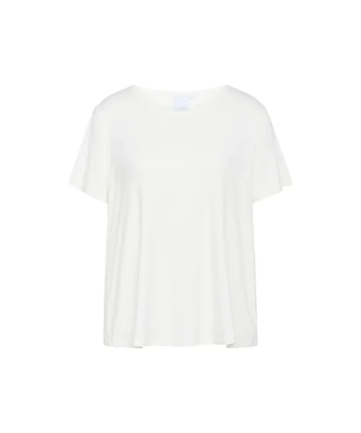 CCDK Copenhagen Top/ Loungeshirt/ Pyjamas<1003 SNOW WHITE - Bea S/S T-shirt