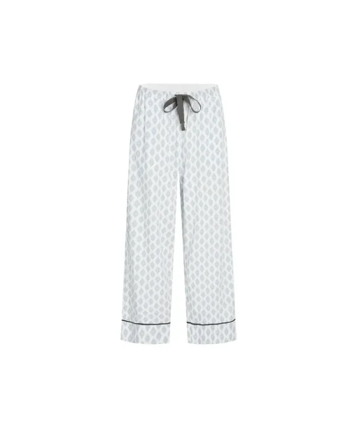 CCDK Copenhagen Shorts/ Loungepants<1016 SNOW WHITE AOP - Nicola Pants