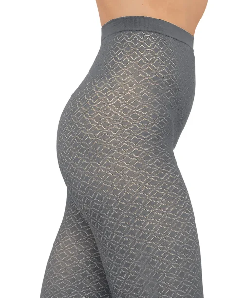 Wolford Strømpebukser/ Leggings<7538 SOFTPEWTER - Pattern Tights