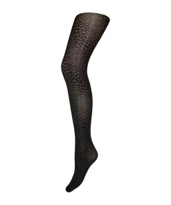 Decoy Strømpebukser/ Leggings<1100 SORT - Animal 70 Den Tights