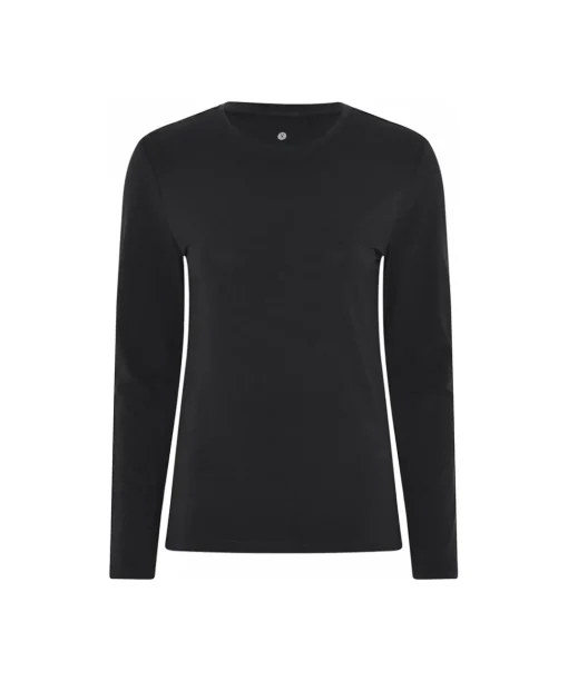 JBS of Denmark Undertøj<9 SORT - Bamboo Ls Top