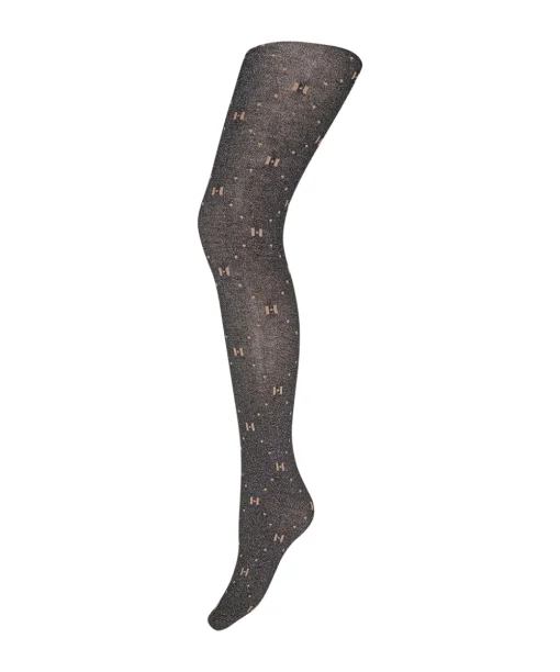 Hype The Detail Strømpebukser/ Leggings<4354 SORT - Heavy Logo 200 Den Tights
