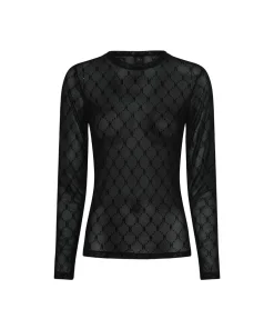 Hype The Detail Undertøj<9 SORT - Mesh Top