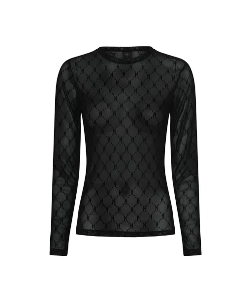 Hype The Detail Undertøj<9 SORT - Mesh Top