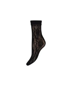 Hype The Detail Ankelstrømper/ Sokker<1100 SORT - Lace 40 Denier Socks