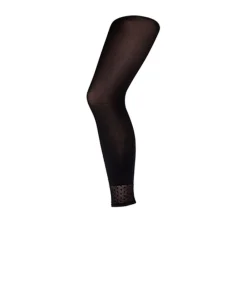 Decoy Strømpebukser/ Leggings<1100 SORT - Mesh-Dots Capri 50 Den