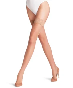 Falke Selvsiddende/ Overknee<4299 SUN - Shelina 12 STU Fine Stay-Up