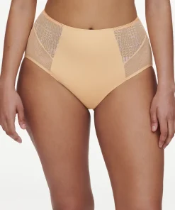 Chantelle Trusser<056 SUNFLOWER YELLOW - Intrigue Highwaisted Support Full Brief
