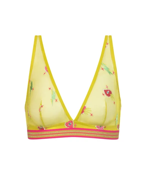 Mey Bh'er<1229 TROPICAL ISLAND - Poetry Triangle Bra