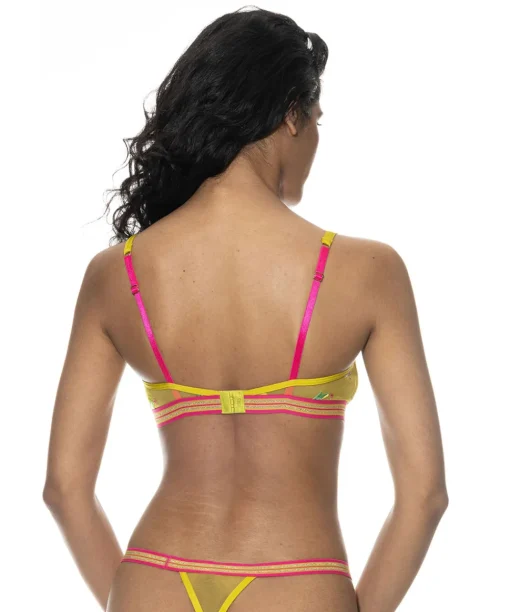 Mey Bh'er<1229 TROPICAL ISLAND - Poetry Triangle Bra
