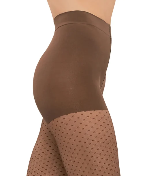 Wolford Strømpebukser/ Leggings<4850 UMBER - Control Dots Strømpebukser/Leggings