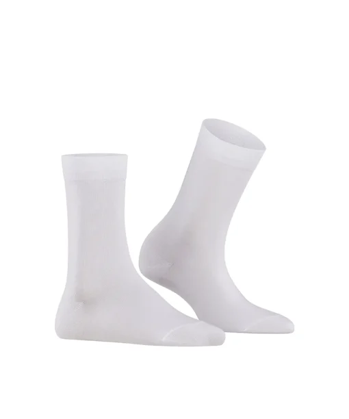 Falke Ankelstrømper/ Sokker<2000 WHITE - Cotton Touch SO Socks