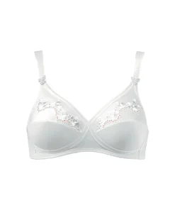 Triumph Bh'er<0003 WHITE - Elasti Cross + Cotton Sports BH