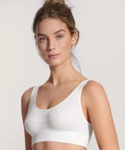 Calida Bh'er<001 WHITE - Elastic Bustier