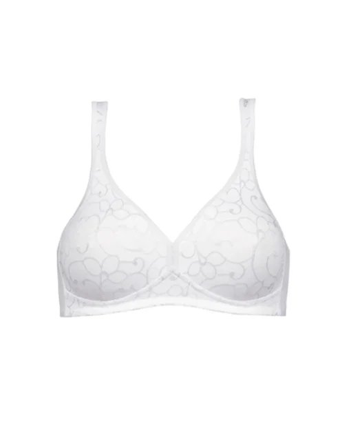 Triumph Bh'er<0003 WHITE - Elegant Cotton Fuldskåls Bh