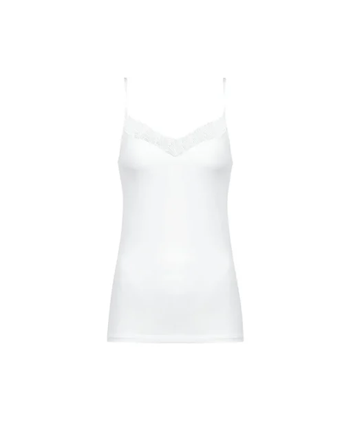 Mey Undertøj<1 WHITE - Emotion Spaghetti Top