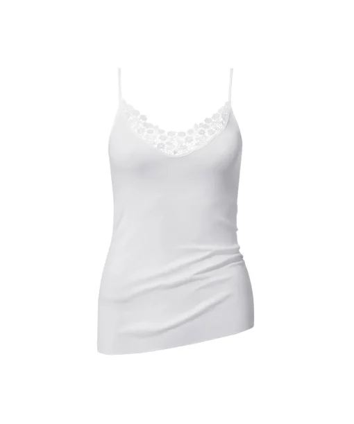 Calida Undertøj<001 WHITE - Feminin Sense Spaghetti Top