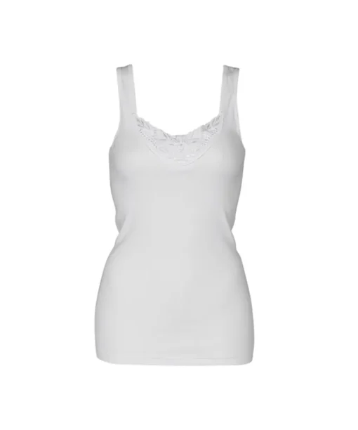 Missya Undertøj<003 WHITE - Lace Undertrøje