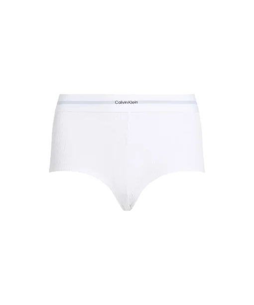 Calvin Klein Trusser<100 WHITE - Modal Rib Coordinate Boy Shorts