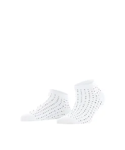 Falke Ankelstrømper/ Sokker<2000 WHITE - Multispot SN Socks