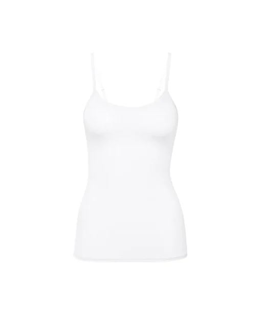 Calida Undertøj<001 WHITE - Natural Comfort Spaghetti Top