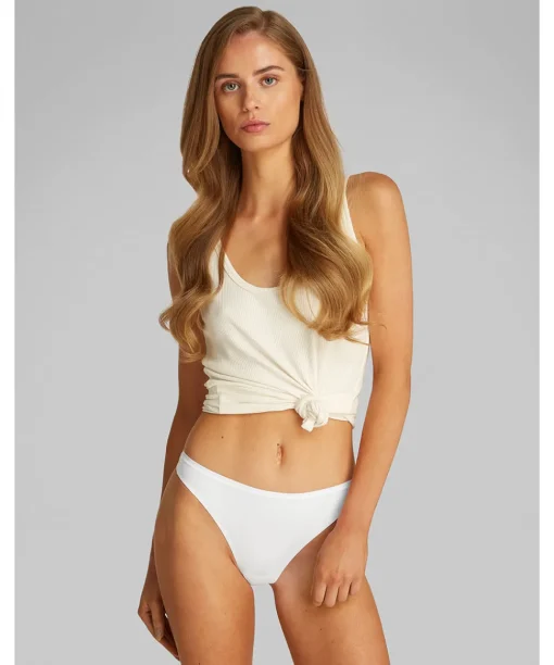 Calvin Klein Trusser<100 WHITE - Perfectly Fit Coordinate Thong