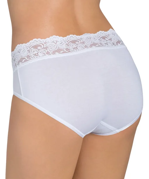Sloggi Trusser<0003 WHITE - Romance Midi