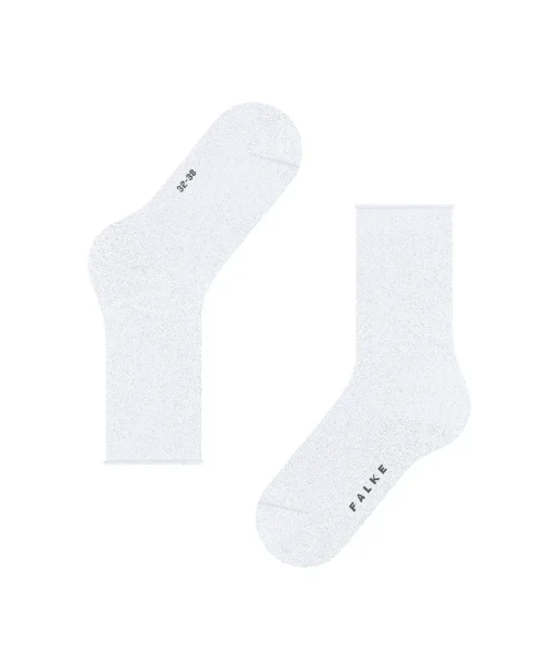 Falke Ankelstrømper/ Sokker<2000 WHITE - Shiny SO Socks