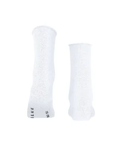 Falke Ankelstrømper/ Sokker<2000 WHITE - Shiny SO Socks