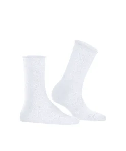 Falke Ankelstrømper/ Sokker<2000 WHITE - Shiny SO Socks