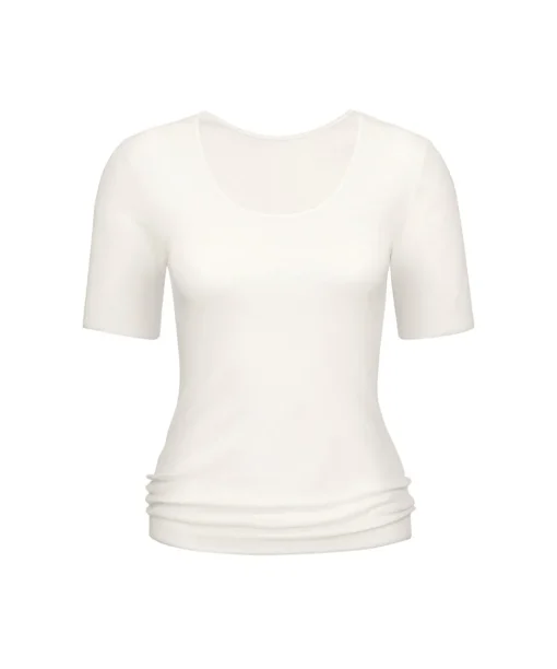 Mey Undertøj<1 WHITE - Wool T-shirt
