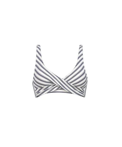 Maryan Mehlhorn Bikinier<208 WHITE-NIGHT - Watercult Seaside Splash Bikini Top