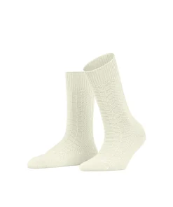 Falke Ankelstrømper/ Sokker<2060 WOOLWHITE - Melody BSO Sock