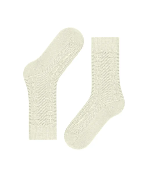 Falke Ankelstrømper/ Sokker<2060 WOOLWHITE - Melody BSO Sock