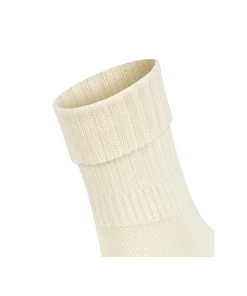 Falke Ankelstrømper/ Sokker<2069 WOOLWHITE - Striggings Rib SO Socks